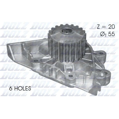 Imagen de DOLZ C144 Bomba de agua sin carcasa (cárter) PEUGEOT: 206 Hatchback, 407 Berlina, 406 CITROËN: Xsara Picasso, C4 I Hatchback