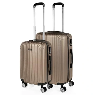 Imagen de Itaca Sevron pack of 2 Trolley, Talla: One Size, Champagne