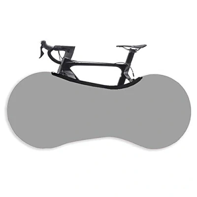 Imagen de Riloer cubierta de rueda bicicleta, bicicleta a prueba polvo para almacenamiento en interiores, neumático dentada elástica antiarañazos lavable