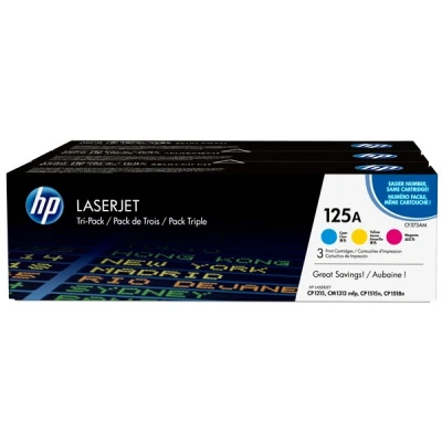 Imagen de Tóner Pack 3 Colores (cmy) Hp 125a Cf373am