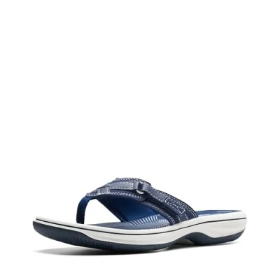 Imagen de Clarks Breeze Sea Flip Flop Femme, 36 EUR, Navy Synthetic