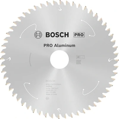 Imagen de Bosch Professional Disco de sierra circular Standard for Aluminium (aluminio, 190 x 30 2 mm, 56 dientes, accesorio sin cables)