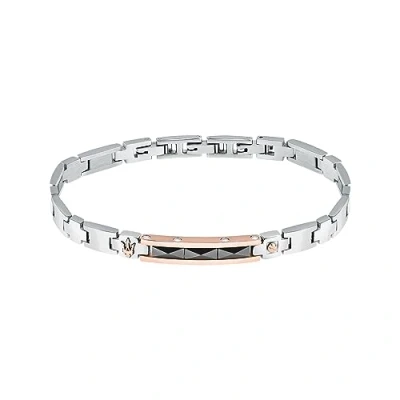 Imagen de Maserati Pulsera de Hombre en Acero, Cerámica, IP Oro Rosa, Colección Cerámica JM423ATZ32