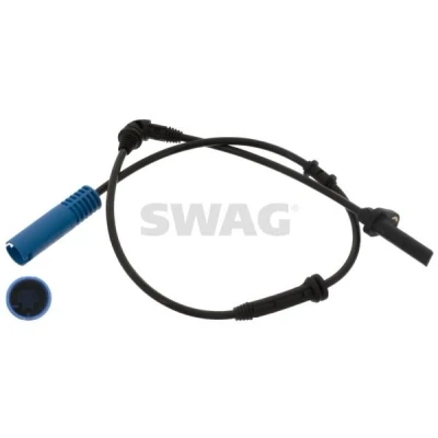 Imagen de SWAG 11 94 6593 Sensor de ABS Eje delantero, izquierda, derecha 575 MINI: Hatchback