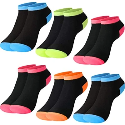 Imagen de L&amp;K II 12 Pares de Calcetines Deportivos Mujer Multicolor con diferentes Estampados 92281 N 39 42