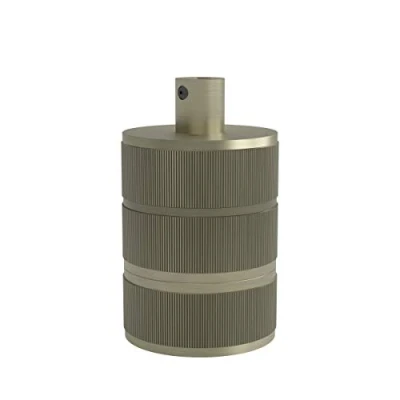 Imagen de Calex Peak M 035 Portalámparas (60 W, 250 V, E27, aluminio, 47 mm de diámetro), color bronce mate