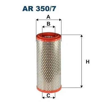 Imagen de Filtro de aire FILTRON AR 350/7