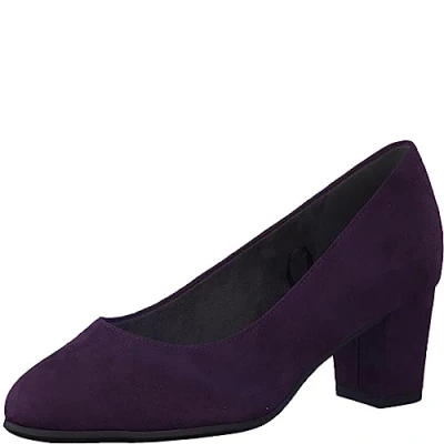 Imagen de Jana Softline 8 22468 41 Komfortable Mehrweite Bequemschuh Klassisch Alltagsschuhe Business Schlicht, Zapatos de Tacón Mujer, Purple, 39 EU Ancho