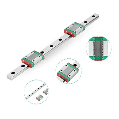 Imagen de Carril de guía lineal, lineal 250 mm MGN12 en miniatura deslizante 12 ancho + 2 piezas Bloques MGN12B