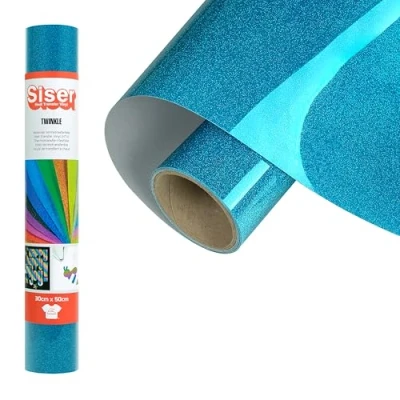 Imagen de SISER Vinilo termotransferible (HTV), Agua, 50 x 30 cm