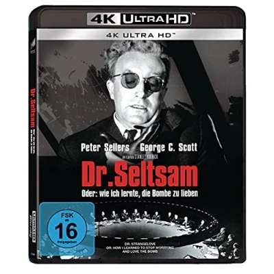 Imagen de Dr. Seltsam Oder: wie ich lernte, die Bombe zu lieben (4K Ultra HD) [Alemania] [Blu ray]