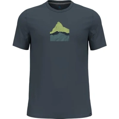 Imagen de ODLO F Dry Camiseta para Hombre con diseño de montaña