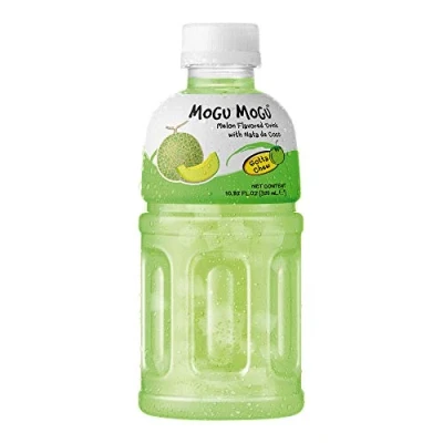 Imagen de Mogu Bebida Con Sabor A Melon Topping De Gelatina Para Masticar Sin Parar 320Ml