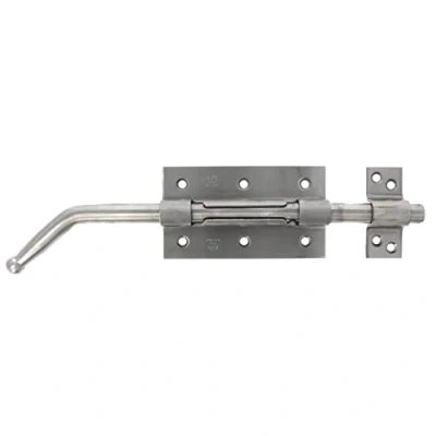 Imagen de Amig Pasador De Sobreponer para Puertas Mod.320 Pestillo Seguridad Colocar Horizontal o Vertical Acero Inoxidable Medidas: 250 x 67 mm Incluye Tirafondos