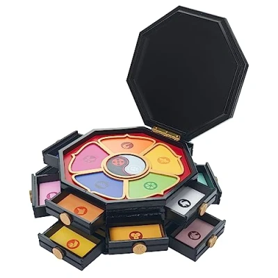 Imagen de corimori Miraculous Ladybug Cofre de madera con licencia oficial, caja milagrosa del Maestro Fu 26 cm