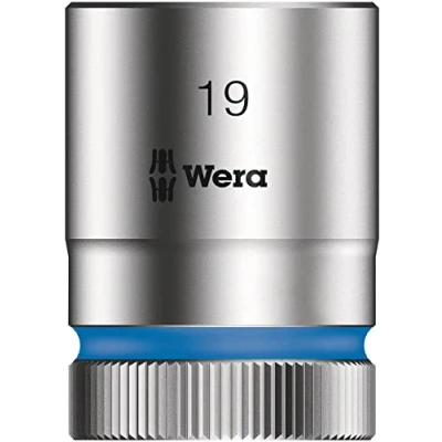 Imagen de WERA 05003610001 8790 HMC Zyklop Nuss 19,0 Llave de vaso con arrastre 1/2&quot;