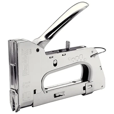 Imagen de Rapid Grapadora Profesional Manual PRO R36 para Grapas No. 7 y No.36, de Cables con Gatillo Ergonómico, 3 Posiciones Ajustables, Mecanismo Exterior Acero, Fabricada en Suecia (20511811)