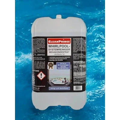 Imagen de 5 Litros Lavadora Megakonzentrat Whirlpool Limpiador Sistema de Agentes Systemreiniger Hottub Baño Burbujas Bañeras Hidromasaje Wellnessbad Badesprudler Whirlwannen Bañera Wannensysteme para Hasta
