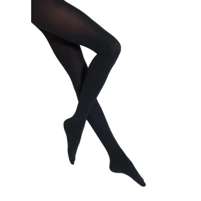 Imagen de Falke WARM Deluxe 80 Denier Opaque MATT Medias, Mujer, Talla: Small, Marine