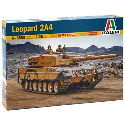 Imagen de Italeri 510006559&quot; 1:35 Leopard 2A4 Vehículo, Color Beige