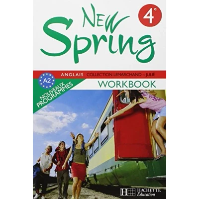 Imagen de New Spring Anglais 4e A2 : Workbook
