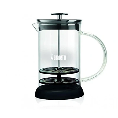Imagen de Bialetti Cappuccinatore, Perfect Cream, Apto para microondas, lavavajillas, 330 ml, Vidrio