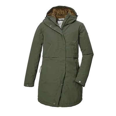Imagen de G.I.G.A. DX mujer Chaqueta de invierno/parka funcional con capucha. GW 41 WMN PRK, olive, 42, 40834 000