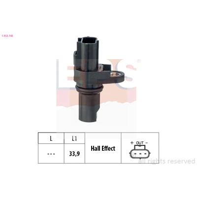 Imagen de FACET 9.0745 Sensor de revoluciones, control del motor Made in Italy OE Equivalent