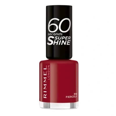 Imagen de RIMMEL UÑAS LACA 60 SECONDS 314 SUPER SHINE ROJO VINO F 6