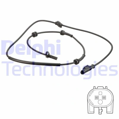 Imagen de DELPHI SS20639 Sensor de ABS activo 1425 ALFA ROMEO: 156 Berlina, Sportwagon