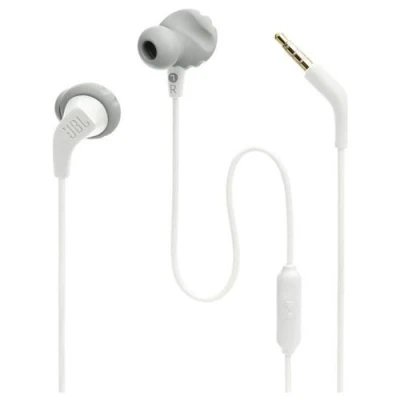 Imagen de Auriculares deportivos JBL Endurance Run 2, Con cable, Intraurales, Blanco