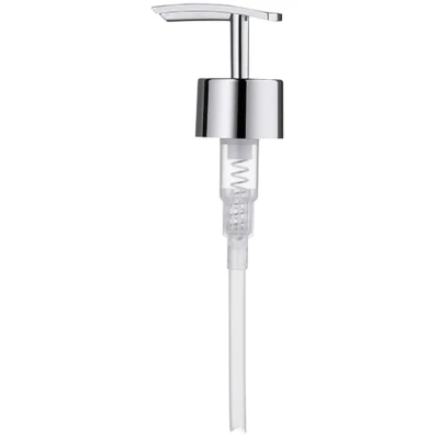Imagen de KECKU 20632 Dispensador de jabón Bomba MIA ABS plástico 5, 0 x 3, 10, cm Plástico, Cromado, 5 3 10