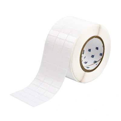Imagen de Brady THT 5 422 10 etiqueta de poliéster blanco brillante 25,40 x 12,70 mm (original)