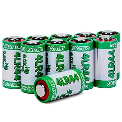 Imagen de LiCB 10 pilas 4LR44 6V PX28, 476A, L1325, A544, 4G13 sin mercurio, alcalinas para collares de perro, mandos a distancia