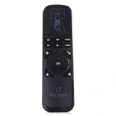 Imagen de Rii Mini i7 Wireless Control Remoto con ratón giroscopico para Smart TV, PC, Consolas de Juegos (Xbox One Xbox 360), PC (Windows Mac Linux)