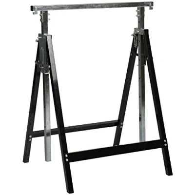 Imagen de NORDLINGER Pro Caballete profesional en kit ajustable altura, especial carga pesada, negro, 640023, se vende por unidad