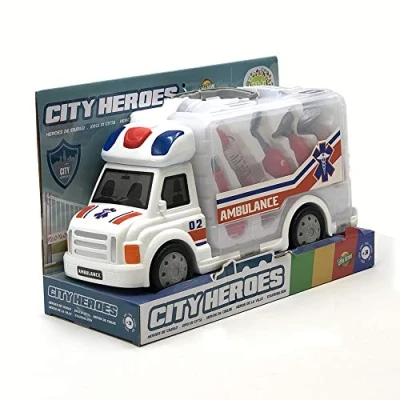 Imagen de cpa toy group trading s.l. Tachan Camión Ambulancia con Set de Instrumentos médicos (766T00377)