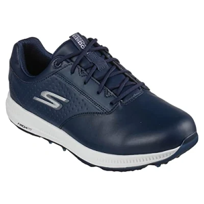 Imagen de Skechers Elite 5 Arch Fit Tenis de Golf Impermeables para Hombre, Navy, 46 EU