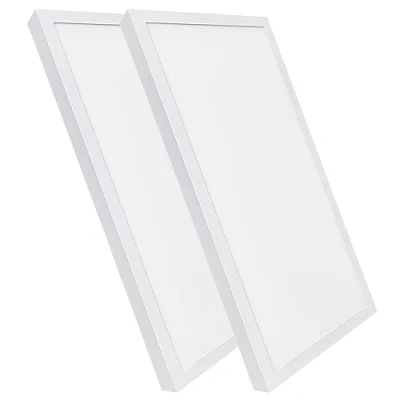 Imagen de LED ATOMANT Pack 2x Kit Soporte Para Superficie + Panel 60x30cm 36W, CCT (Selector de Color Blanco Calido, Neutro y Frio), 4000 Lumenes, Driver incluido