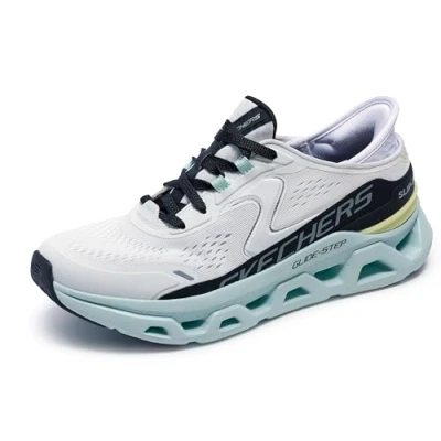 Imagen de Skechers Glide Step Altus, Zapatillas Mujer, White, 39.5 EU