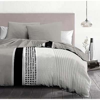 Imagen de Home Linge Passion Juego de edredón (220 x 240 cm), Color Negro