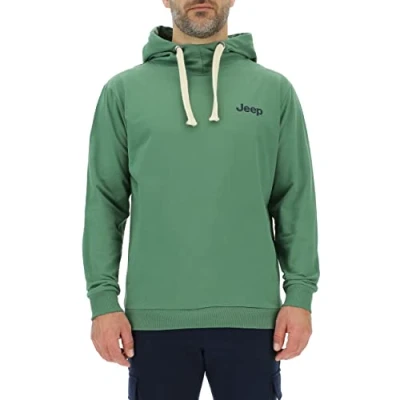 Imagen de JEEP O102719 E949 J Sudadera con Capucha de Hombre Outsider Volver Estampado Mapa J23S Vineyard Green/Night L