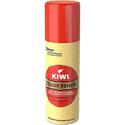 Imagen de Kiwi Nettoyants Chaussure Rénovateur Daim/Nubuck, Renovador para Calzado de Ante &amp; Nubuck, Color Neutro, Espuma en Spray, No Aplica