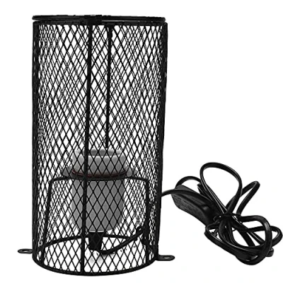 Imagen de POFET E27 Soporte Calefactor de cerámica para Mascotas, Bombilla Calor infrarrojo Reptiles con anticalor Tortuga Lagarto