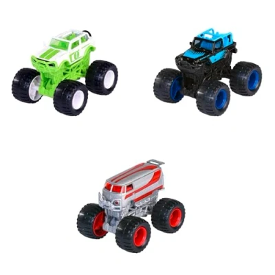 Imagen de Majorette Monster Rockerz (1 Coche de 7,5 cm) Juguete Trucks Limited Edition 10 Metal con Rueda Libre y dirección, selección aleatoria 3 Coches para niños a Partir