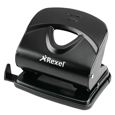 Imagen de REXEL 2100767 Taladro 2 agujeros gama económica VALUE V230 color negro