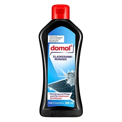 Imagen de Limpiador de vitrocerámica para todas las superficies e inducción, elimina incluso la suciedad más resistente y quemada, 300 ml