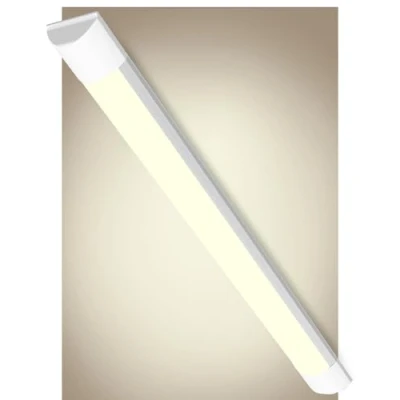 Imagen de Bellanny LED Fluorescente 60cm, 20W 2400LM Lámpara de Techo, 3000K Blanco Cálido Neon Tubo, IP40 130Ángul Luz Garaje, Batten Light para Sala Oficina Taller Almacén Baño Cocina Barra