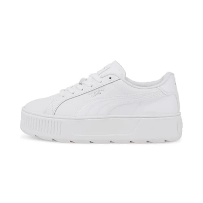 Imagen de Puma Karmen Zapatillas, Mujer, Talla: 40.5, White/silver Piel de imitación alta calidad