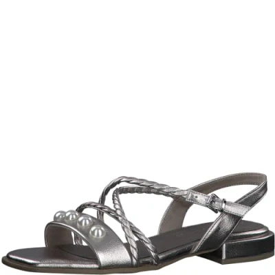 Imagen de MARCO TOZZI 2 88104 20, Sandalia para Mujer, Gris (Platinum), 38 EU